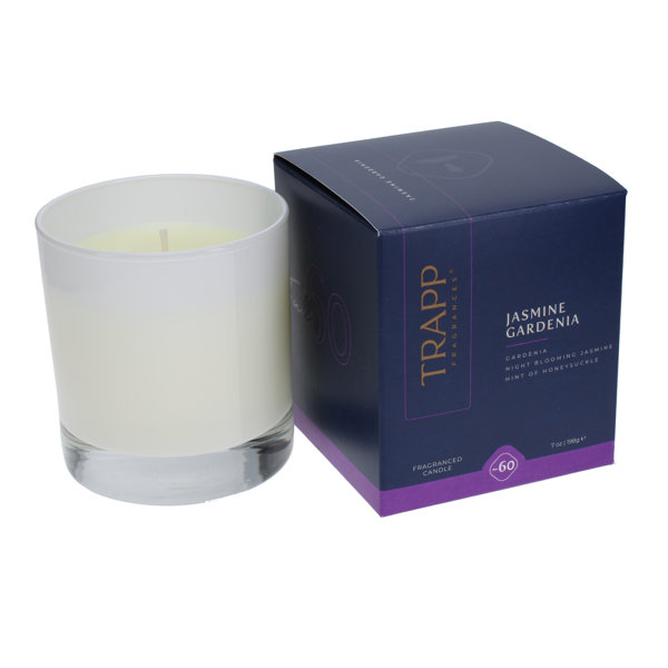 Trapp Fragrances No. 60 Jasmine Gardenia Scented Jar Candle Wayfair